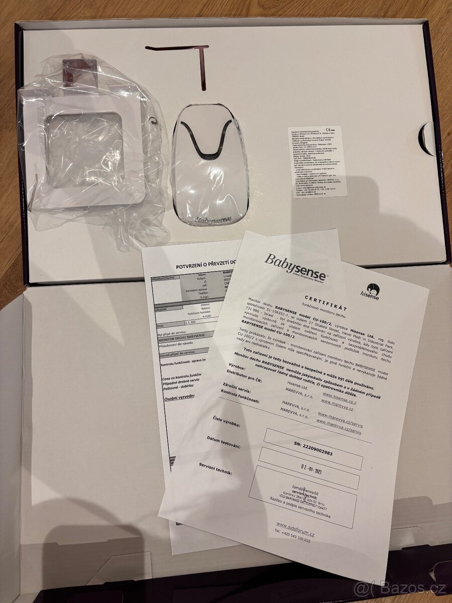 Monitoring dechu Babysense 2 pro - 2