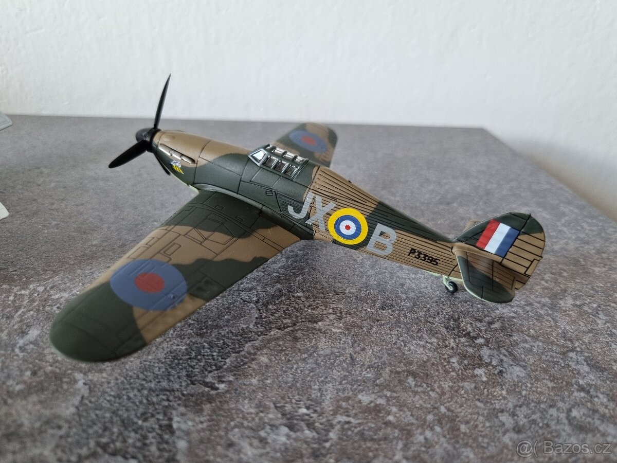 KOVOVÉ MODELY STÍHAČŮ 1:72 - 2