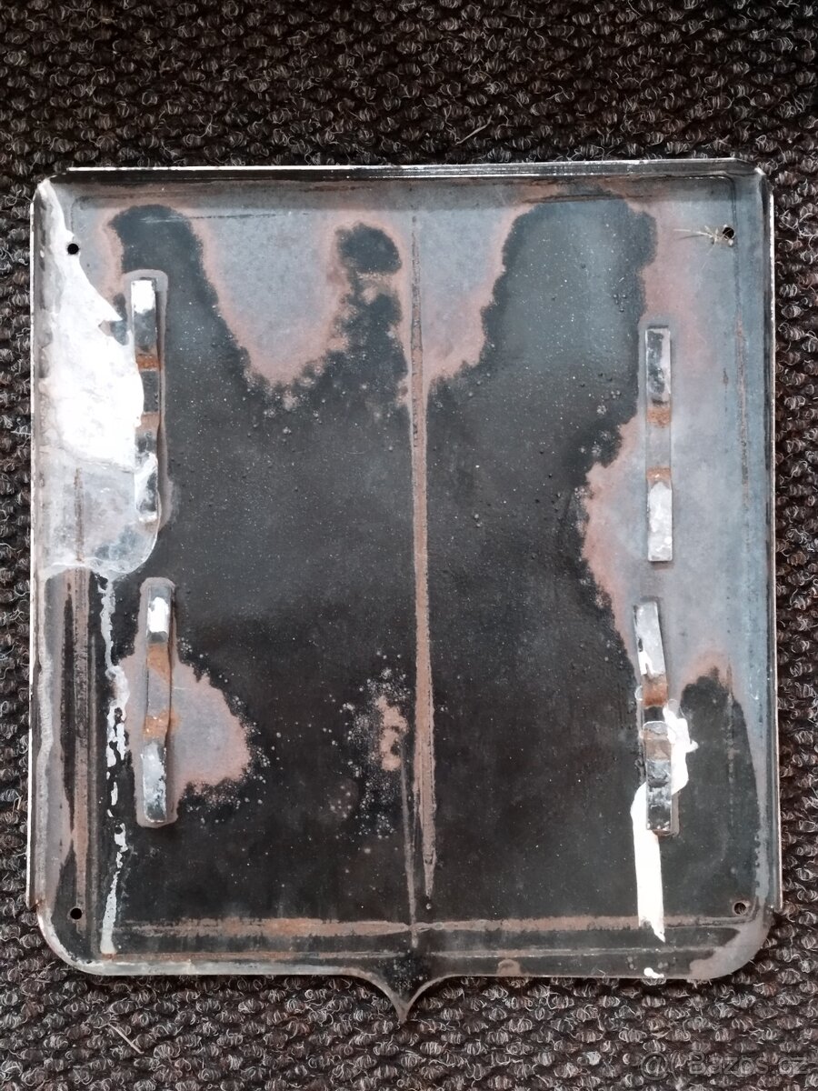 Originální smaltovaná cedule státní znak ČSFR - 2