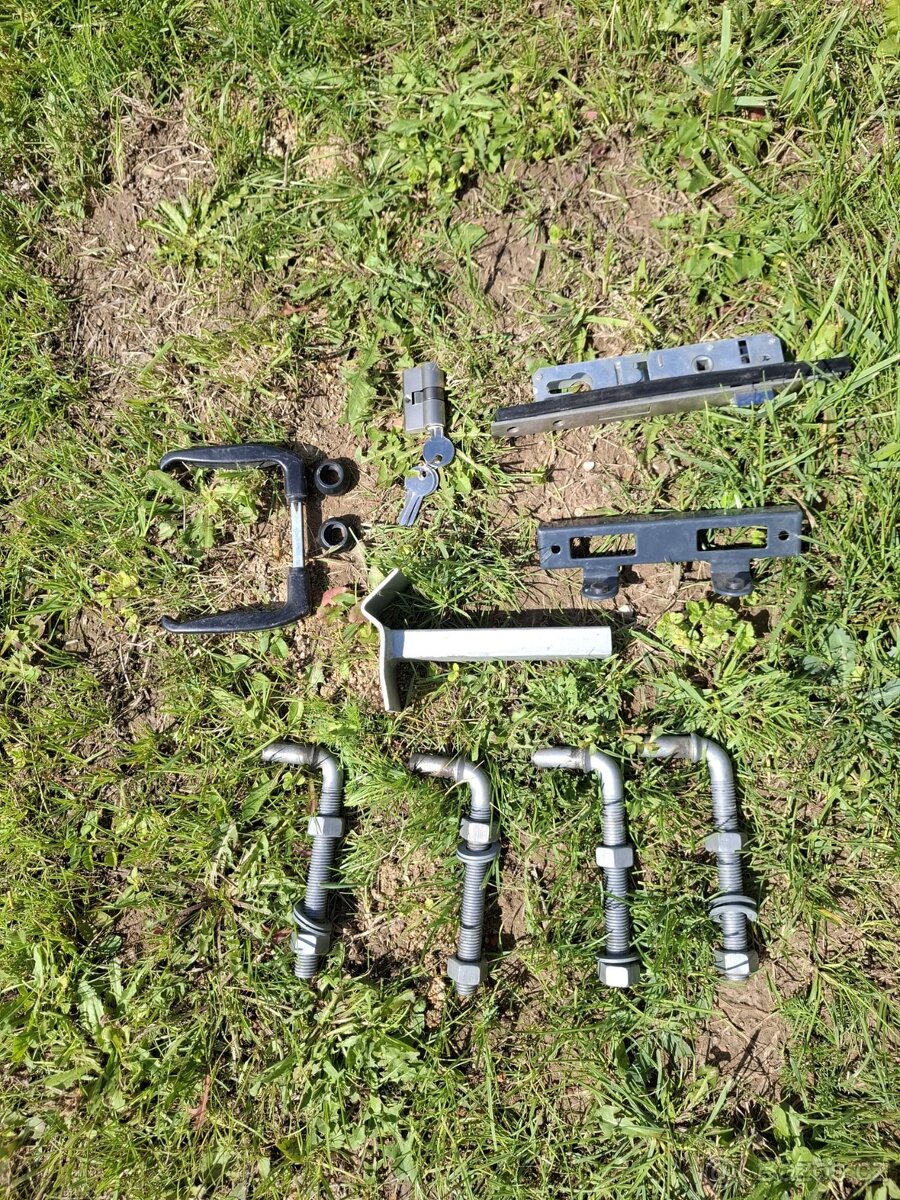 Plotová brána 3605x1750, antracit - 2