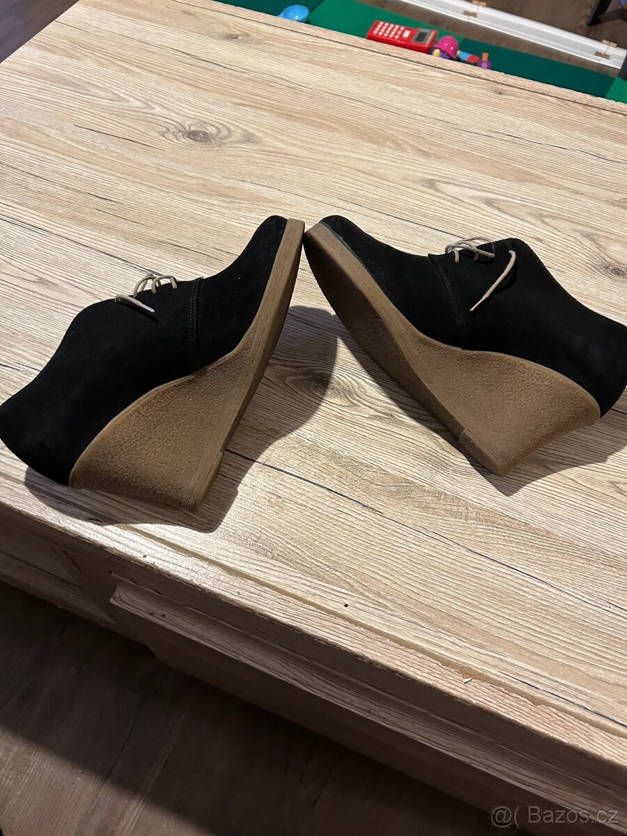 Prodam damske boty kozene, semis, jako nove - 2