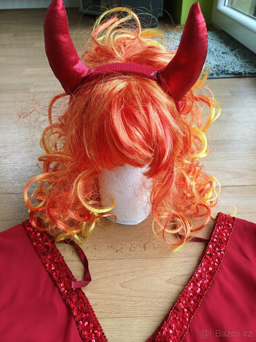 Karnevalový kostým ČERTICE 36-38 - 2