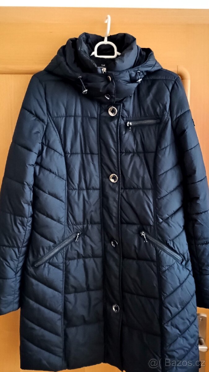 Bunda prošívaná tmavě modrá značka C&A - 2