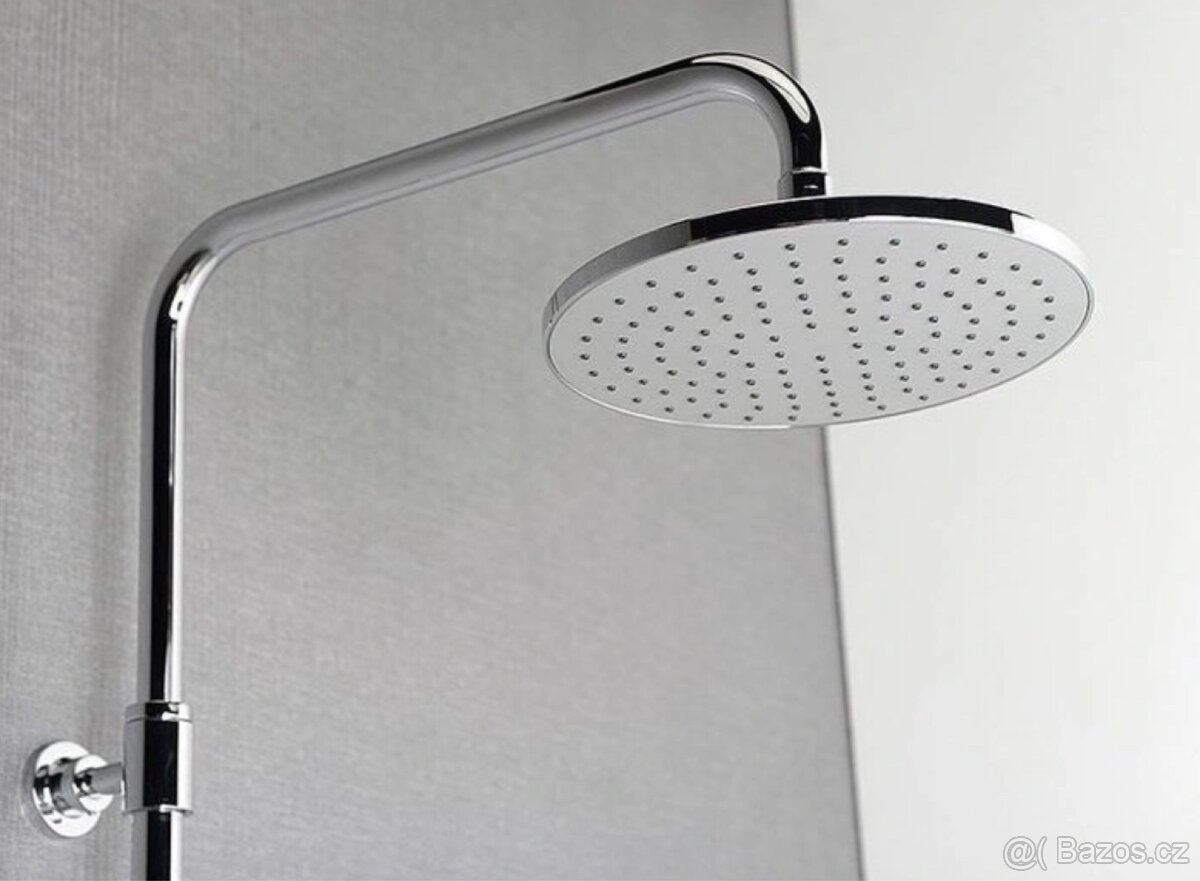 Sapho sprchový sloup s pákovou baterií kulatý, chrom - 2
