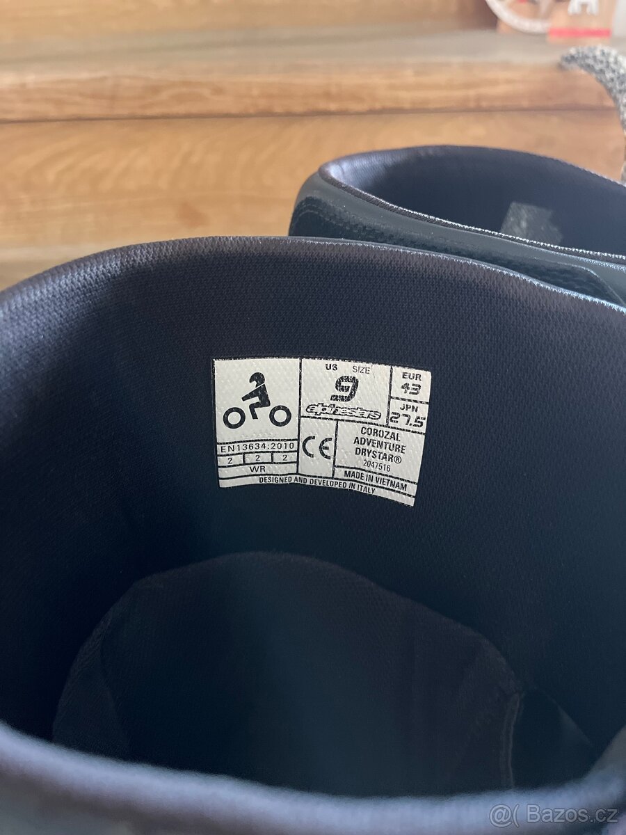 Boty na motocykl Alpinestars Corozal Adventure Drystar - 2