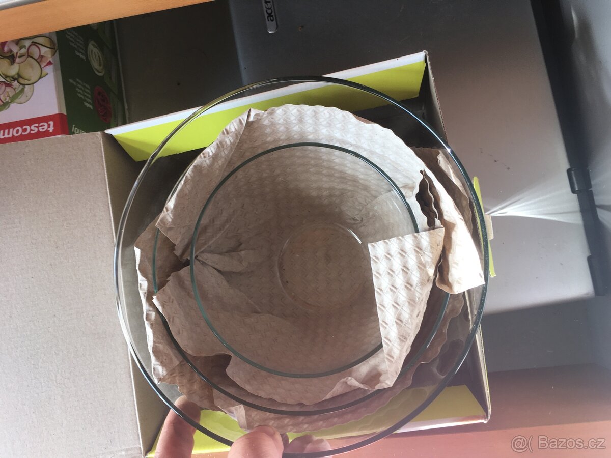 Sada 3 skleněných misek simax - 2