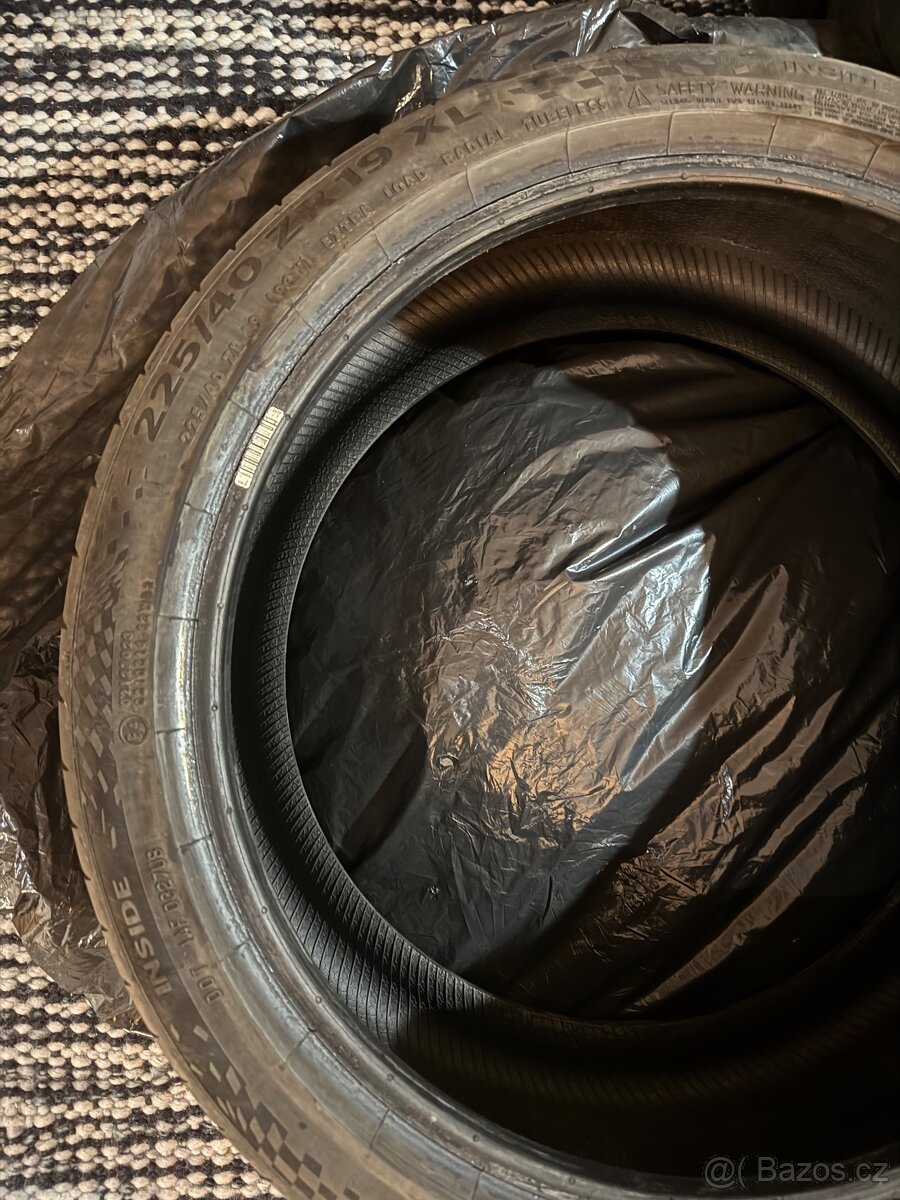 Pneumatiky Continental SportContact 7 225/40 ZR19 XL - 2