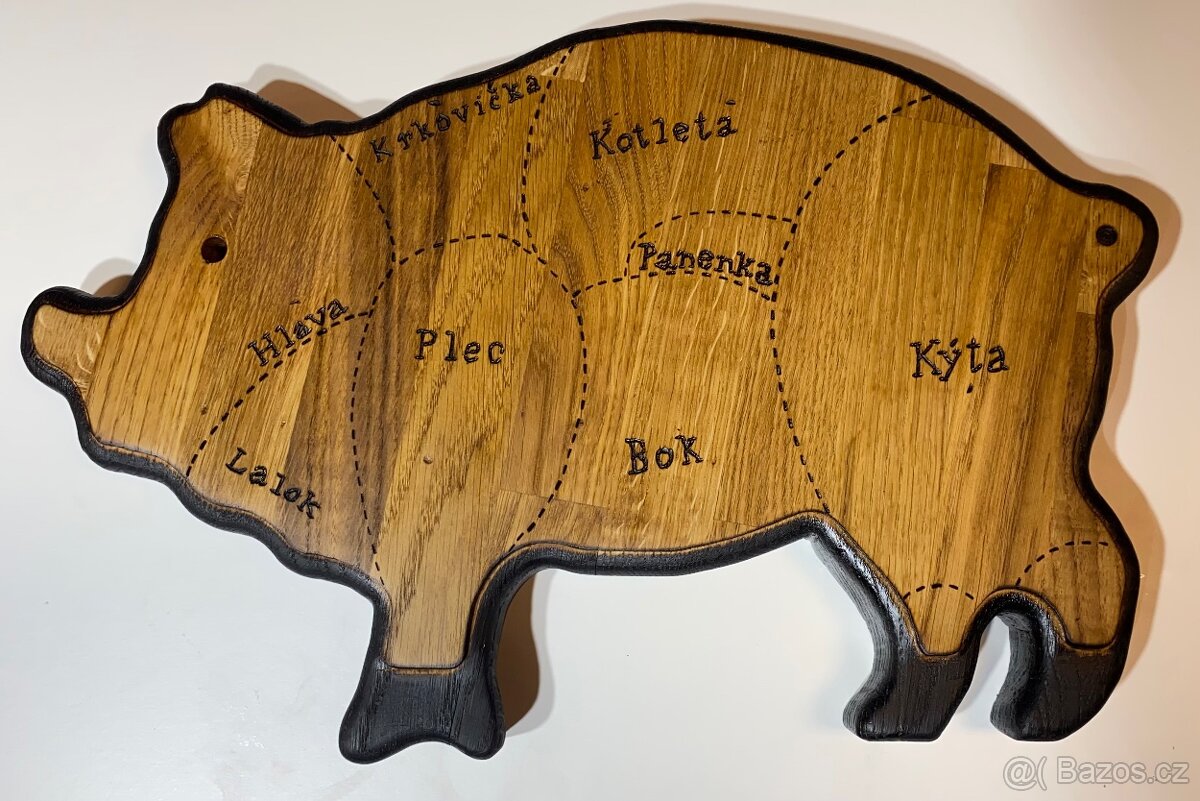 🎁Prkénko DUB 48cm nové - 2