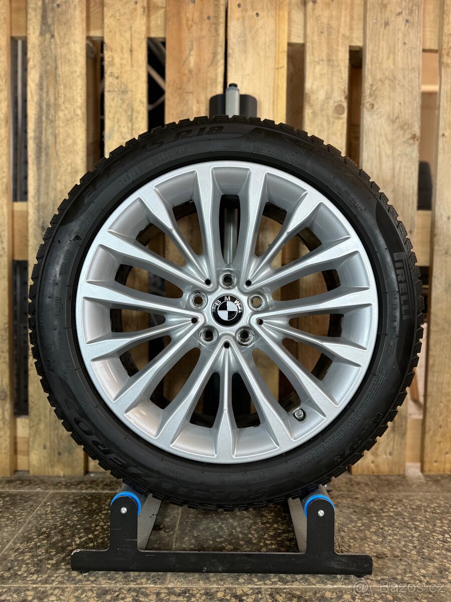 Alu kola 5x112 r18 s pneu (zr52) - 2