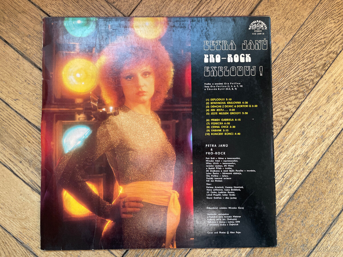 LP deska Petra JANŮ Pro rock Exploduj - 2