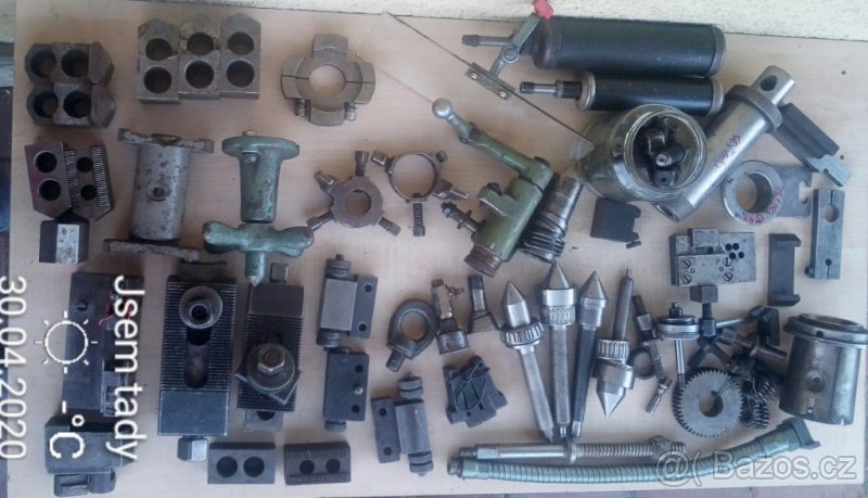 Díly,nástroje,držáky,soustružnické nože,frézy - 2