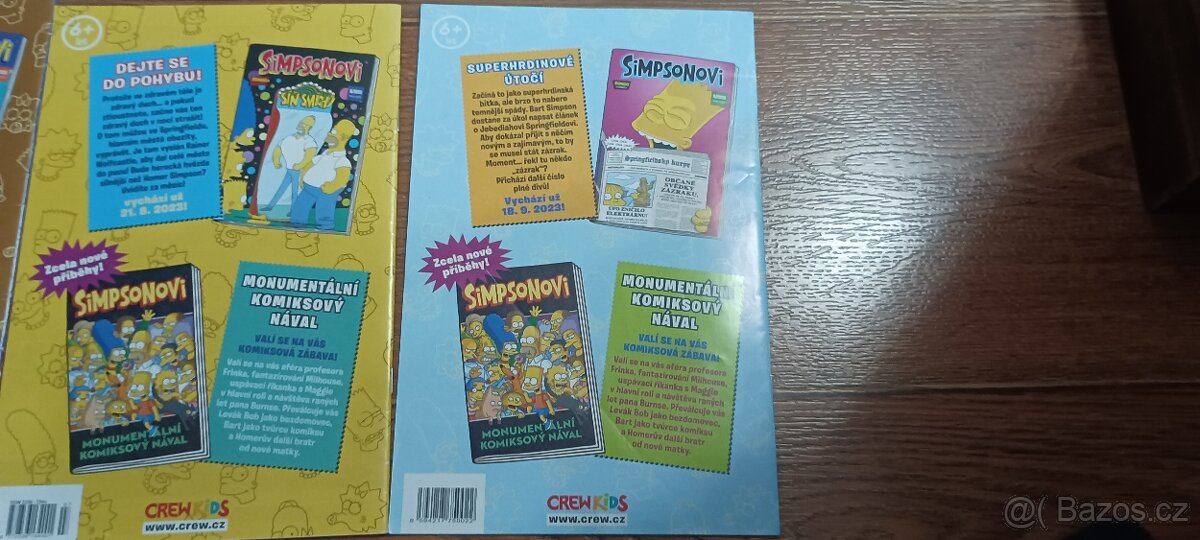 Časopisy Simpsonovi 2023 - 2