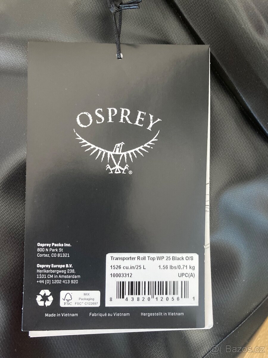 Batoh Osprey Transporter roll top wp 25 - 2