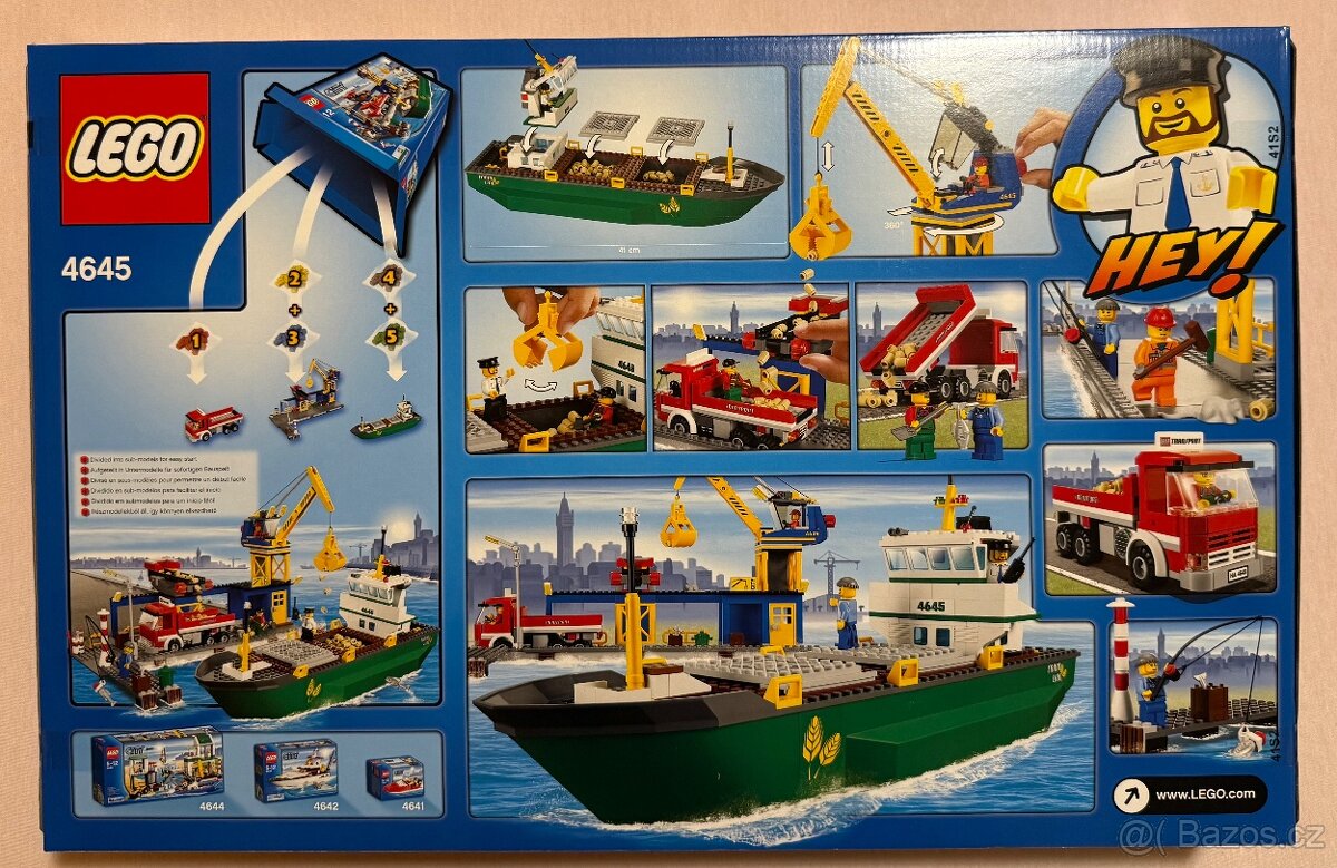 Lego city 4645 - přístav - 2