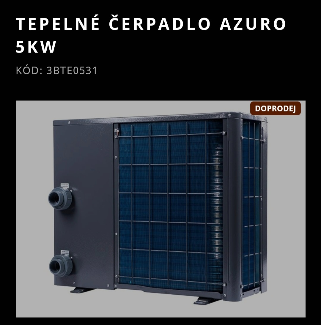 Tepelné čerpadlo Azuro 5kw - 2