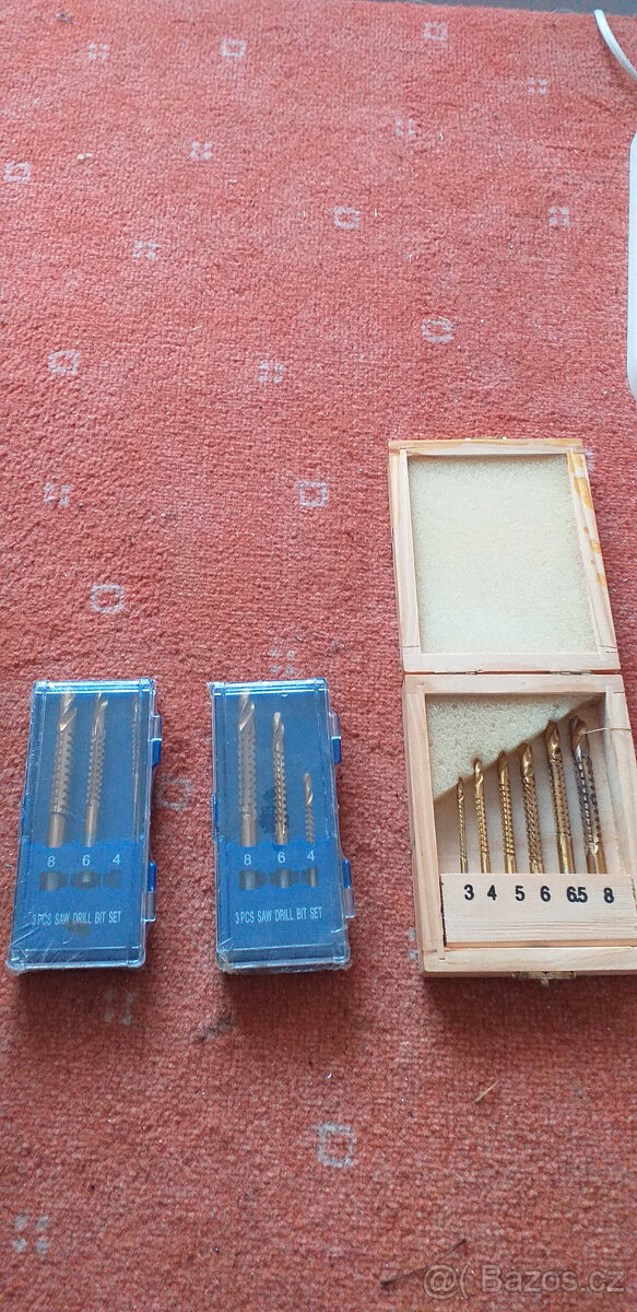 Prodám nové frézovací vrtáky - 2