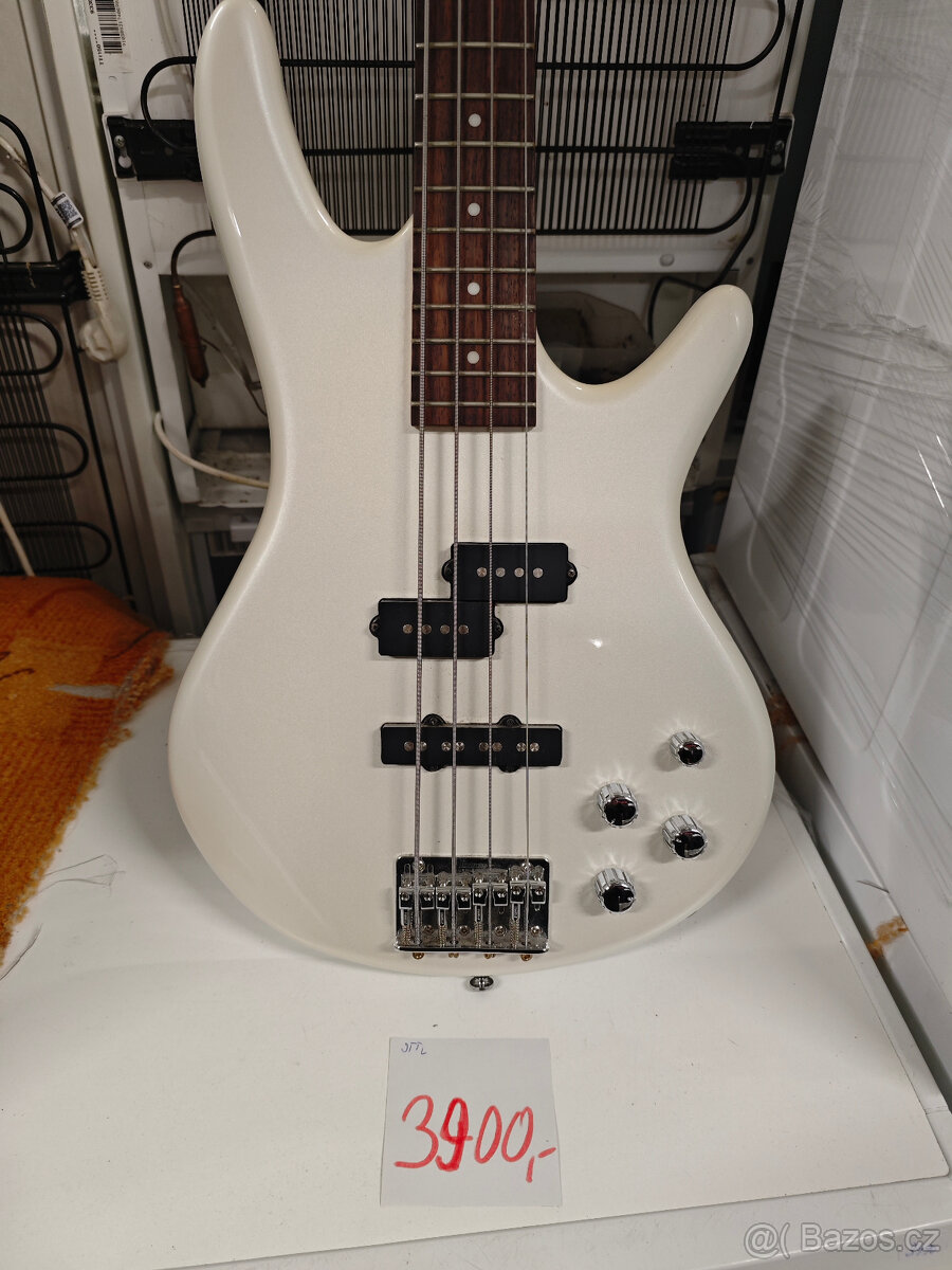 Elektrická baskytara Ibanez GSR200 / white - 2