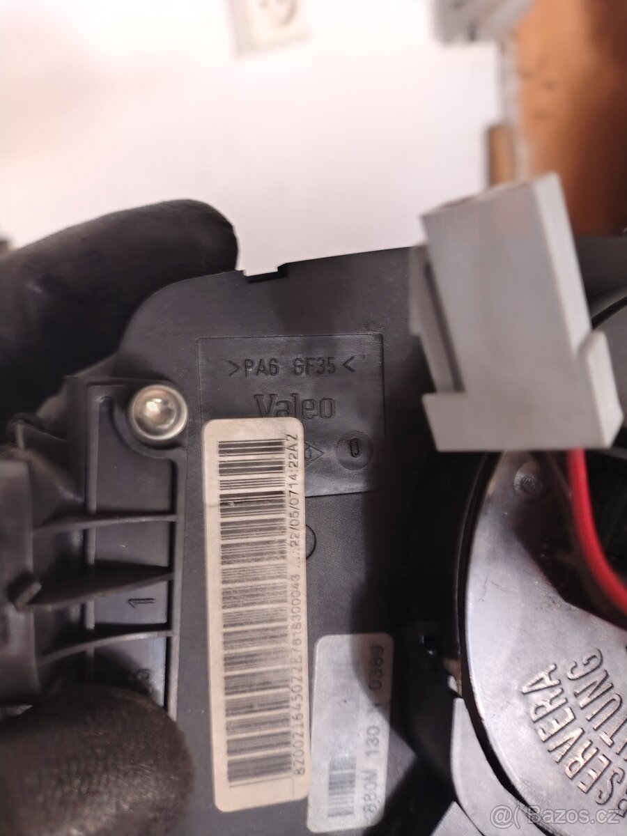 Páčky pod volantem, Mégane II - 2