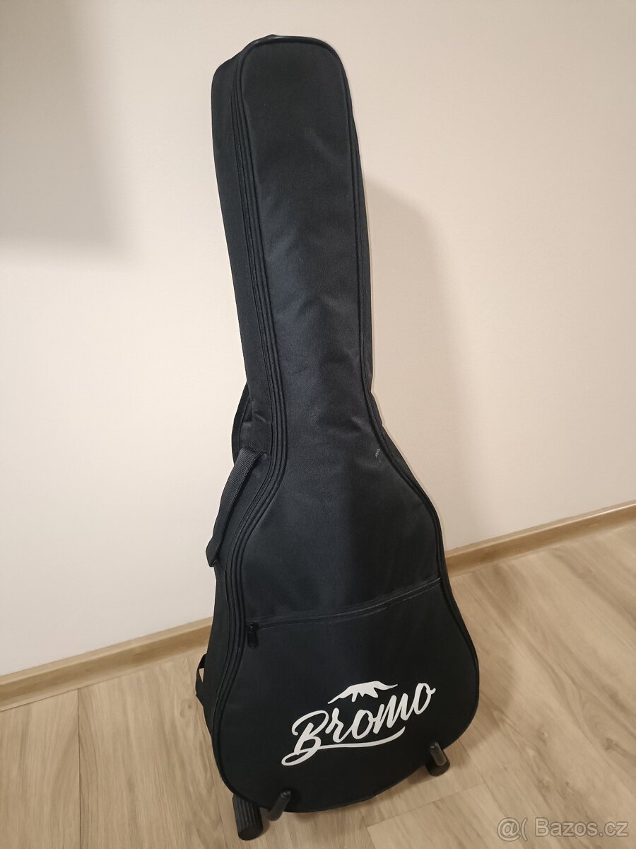Akustická kytara Bromo BAA8S (mini jumbo) + obal - 2