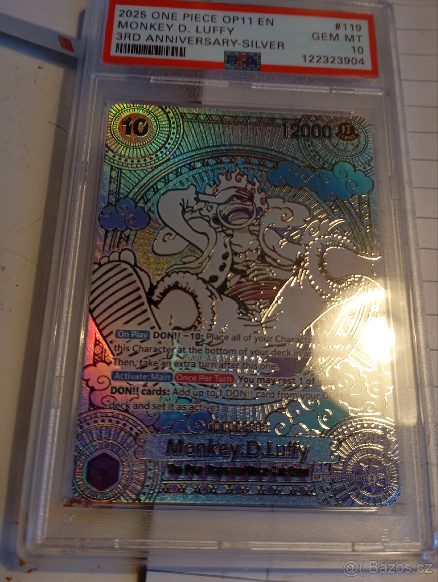 One Pierce Monkey D.luffy PSA10 - 2