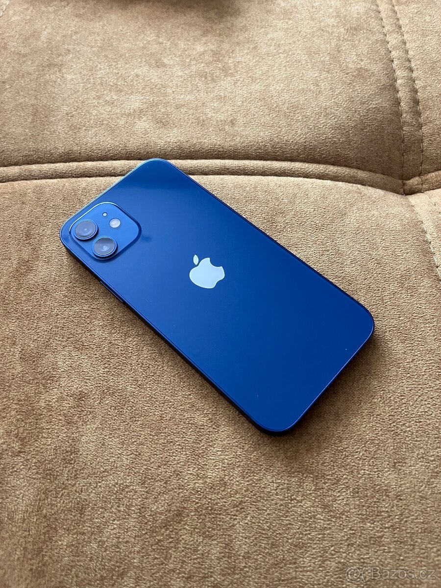 Apple iPhone 12 64gb blue TOP stav, doklad - 2