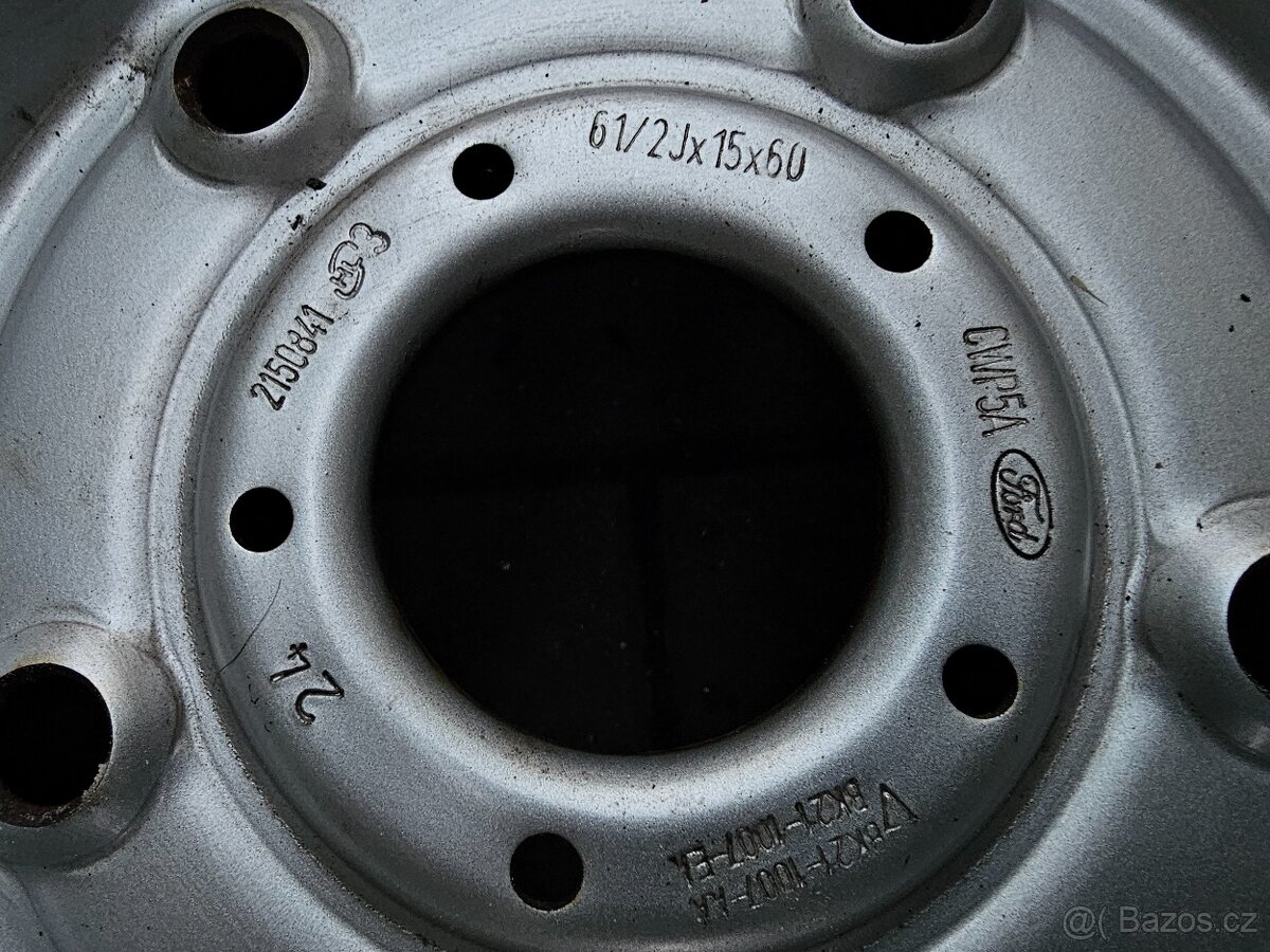 Kola disky Ford 5x160 Transit R15 6,5J Custom - 2