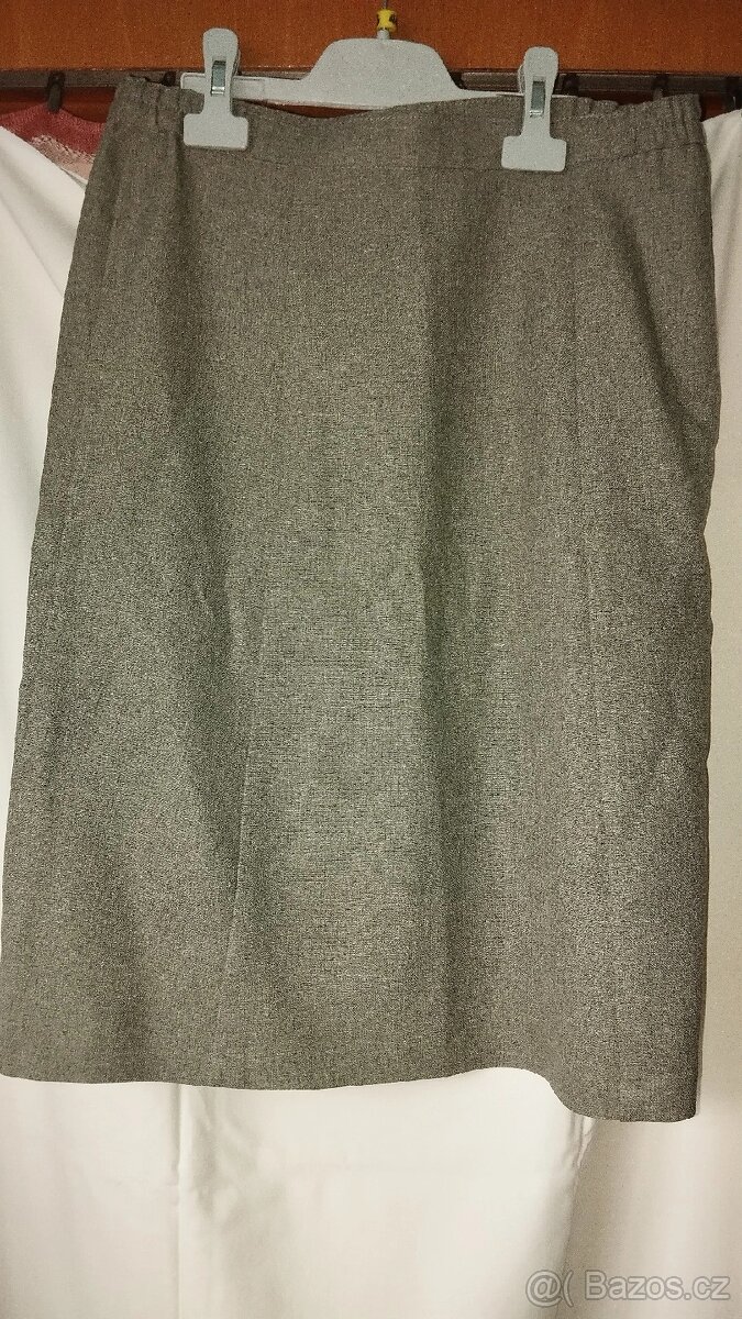 Šedá sukně - 2