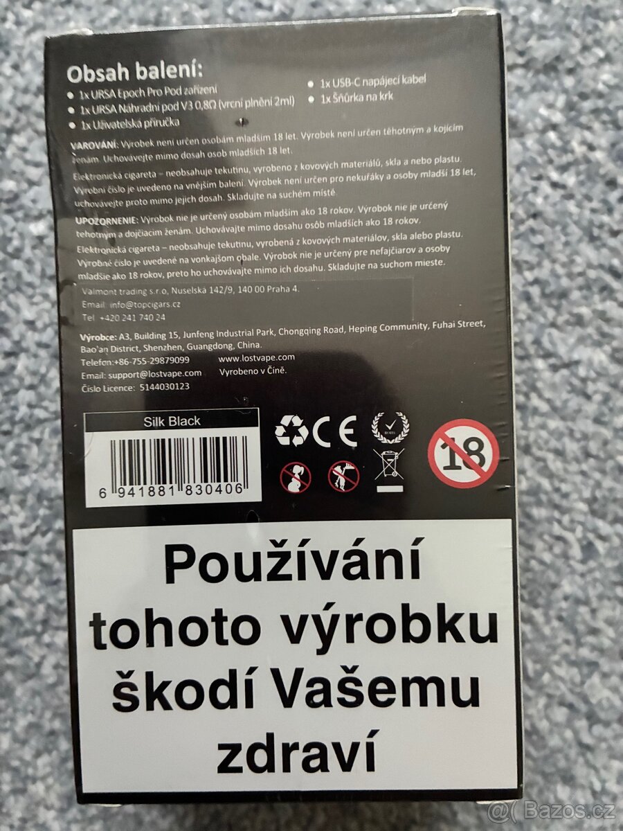Lost vape Erauch epoch - 2