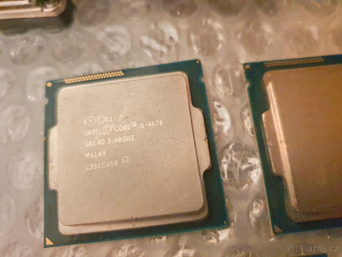 i5-4670, i5-4570 a i5-4460. (socket 1150) - 2