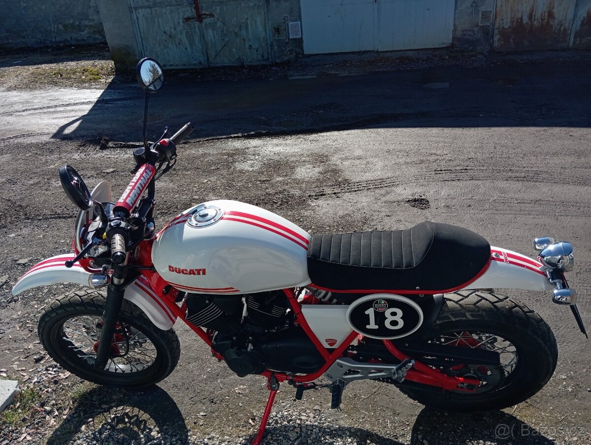 Romet SCMB 250i , Scrambler, Café