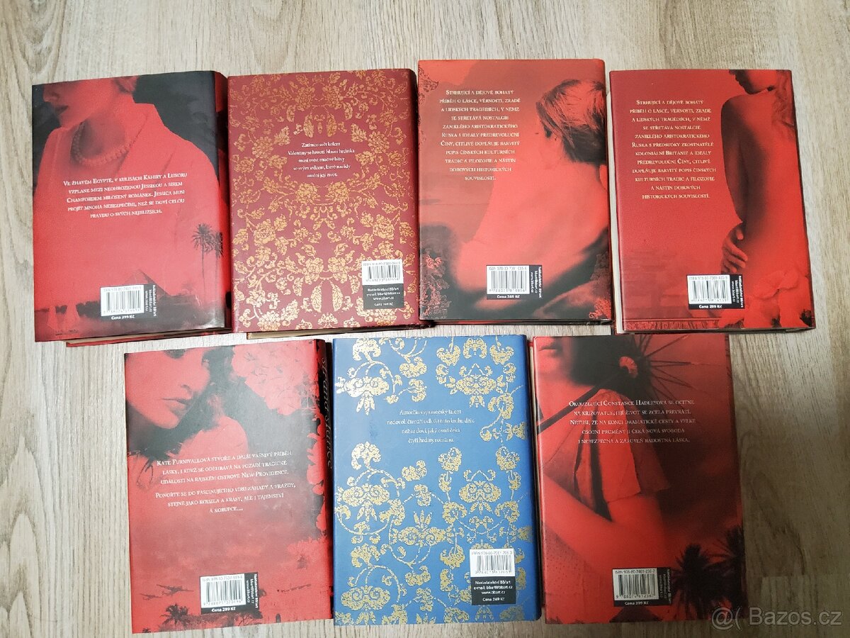 Knížky Kate Furnivall - 2