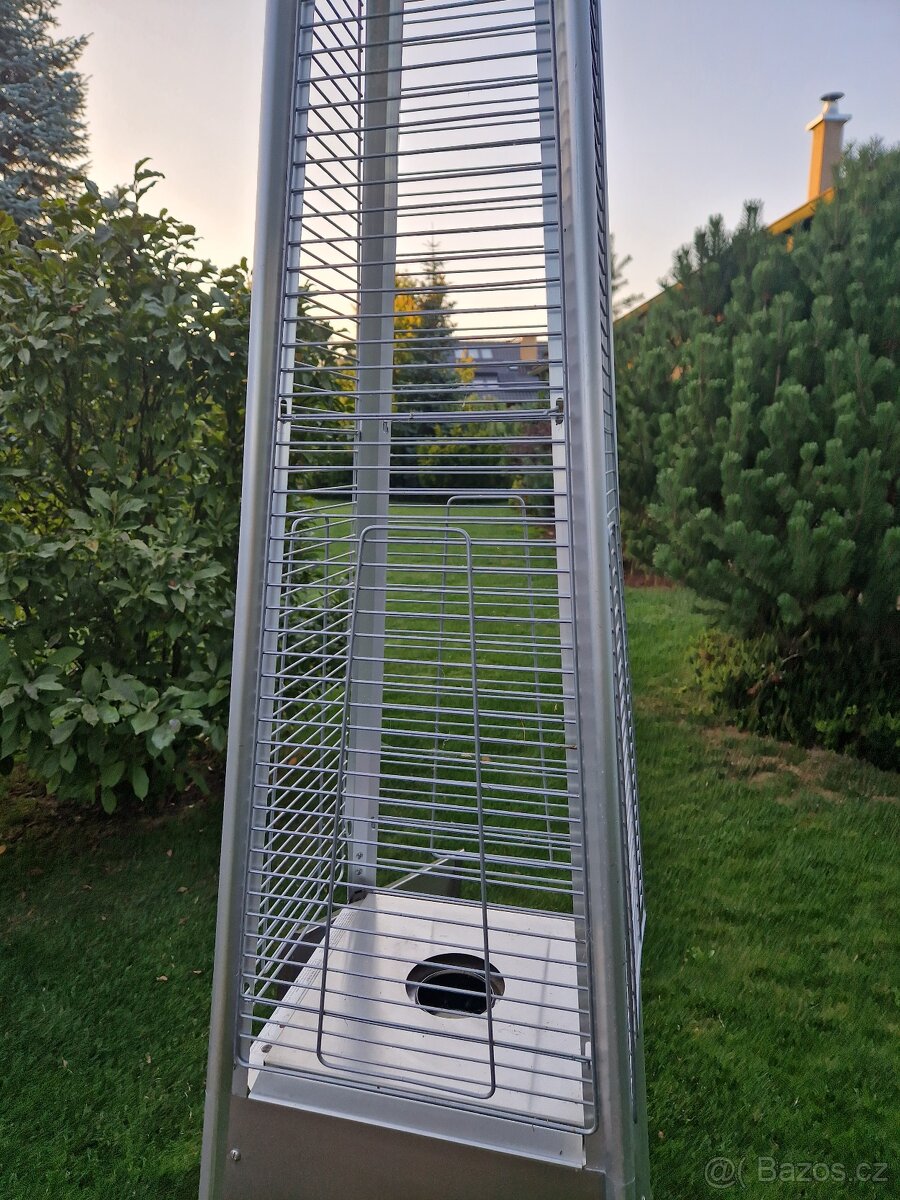 Plynový ohřívač Meva Pyramida - nový, nutno dokoupit díl - 2