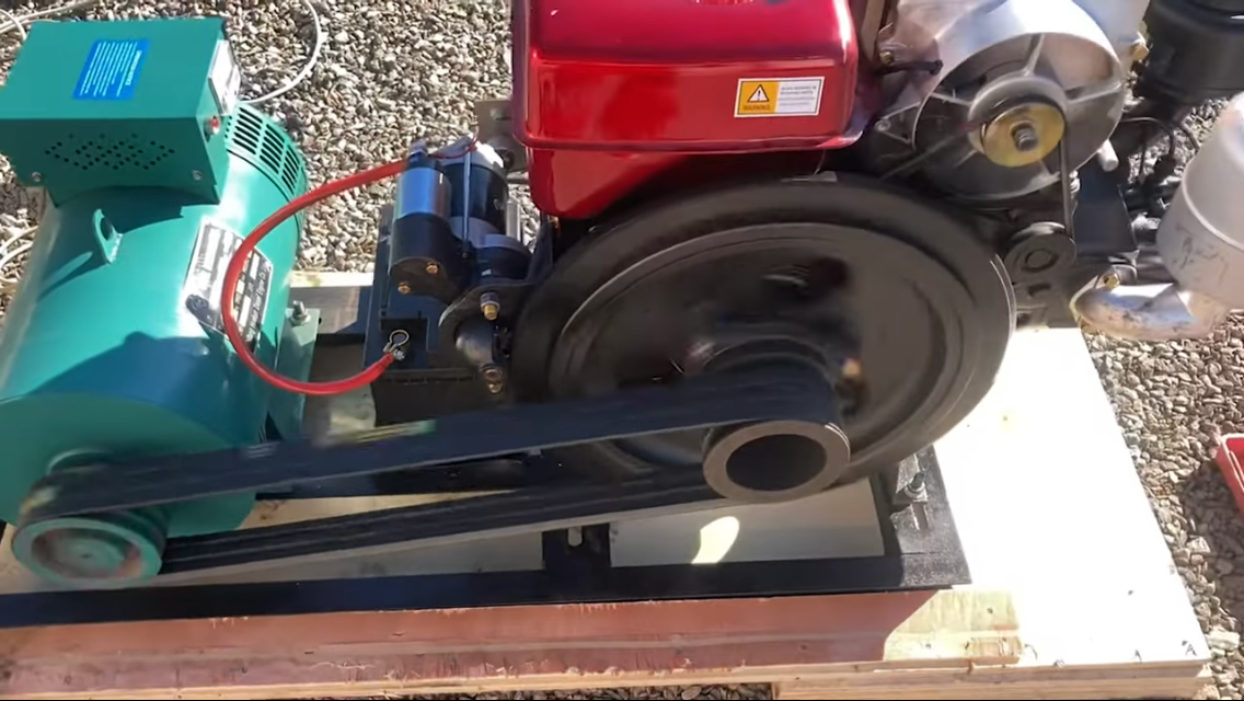 Dieselovy generator 8kW - 2