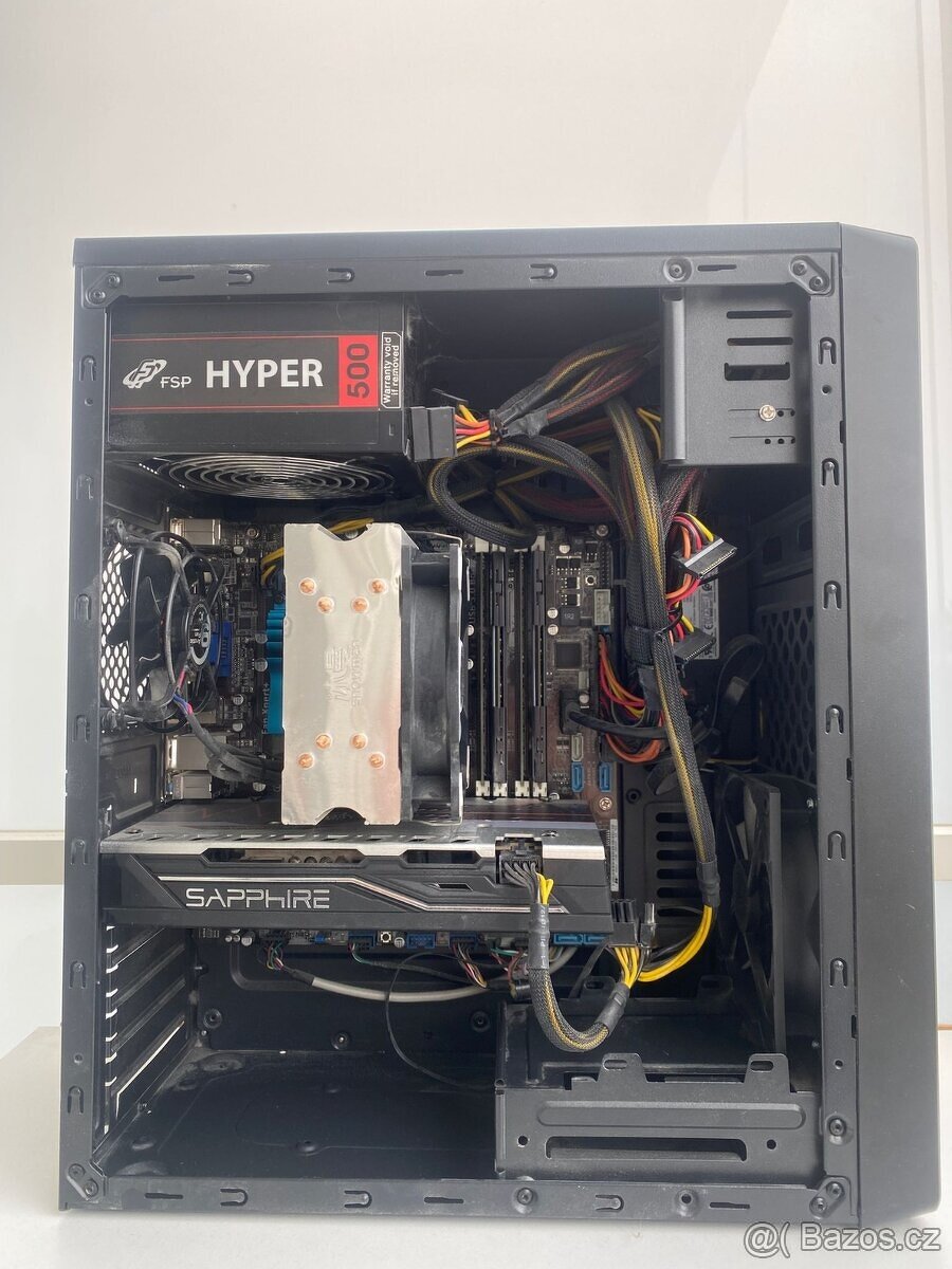 Herní PC┃i5 3570K, RX 570 8GB, 16GB RAM, 1TB SSD - 2