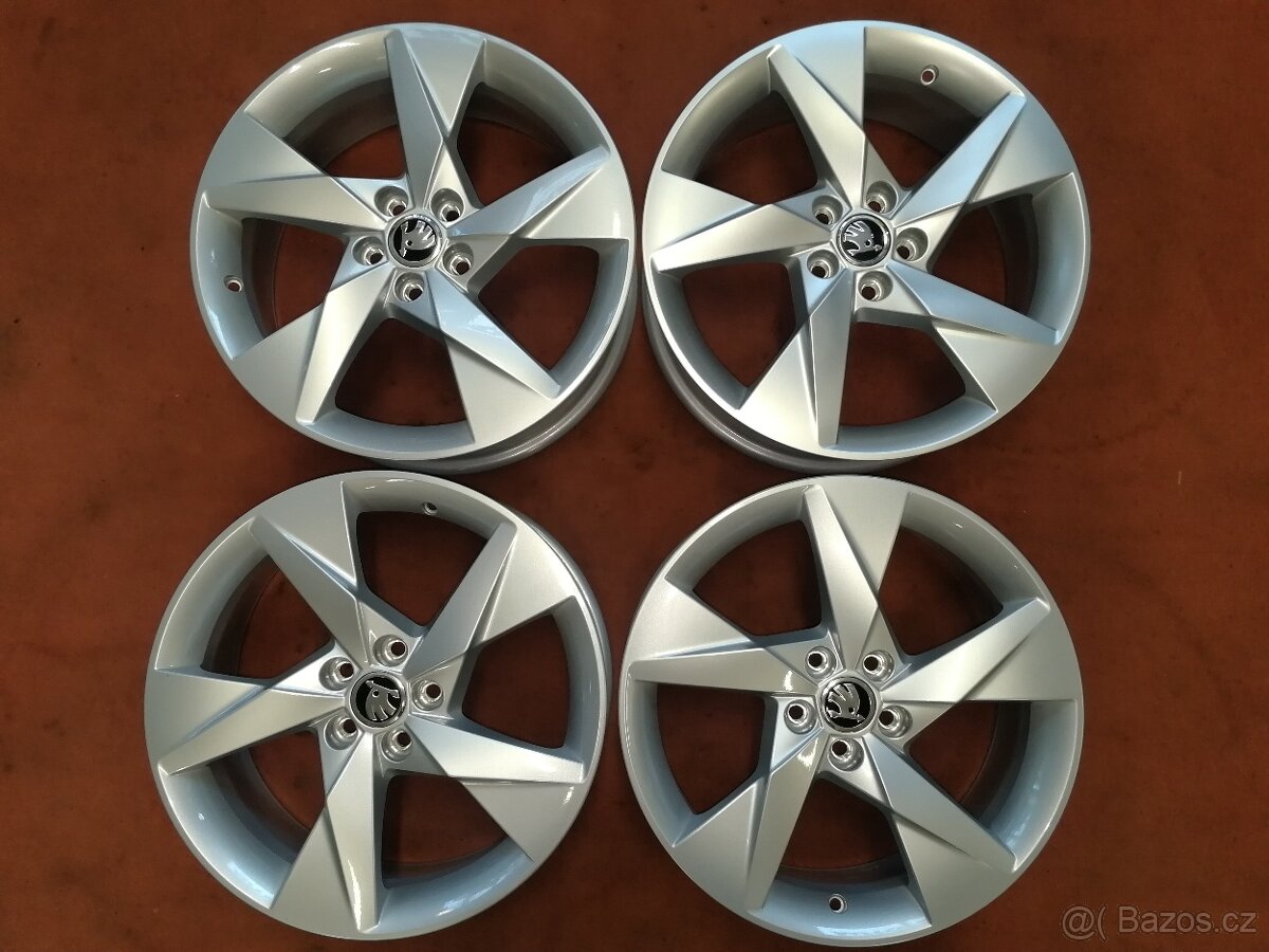 nové kola škoda kamiq scala 17" - 2