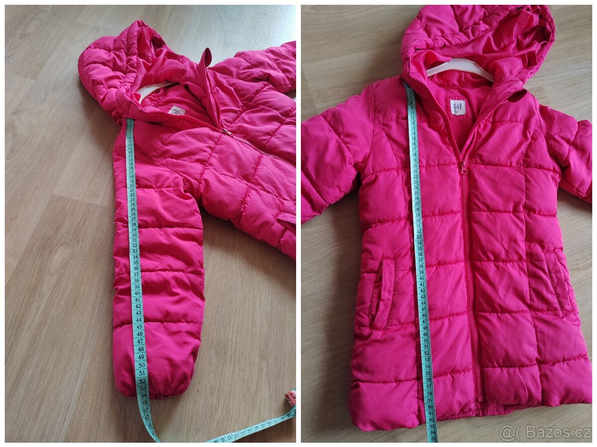 Zimní dívčí kabátek GAP vel. S - 2