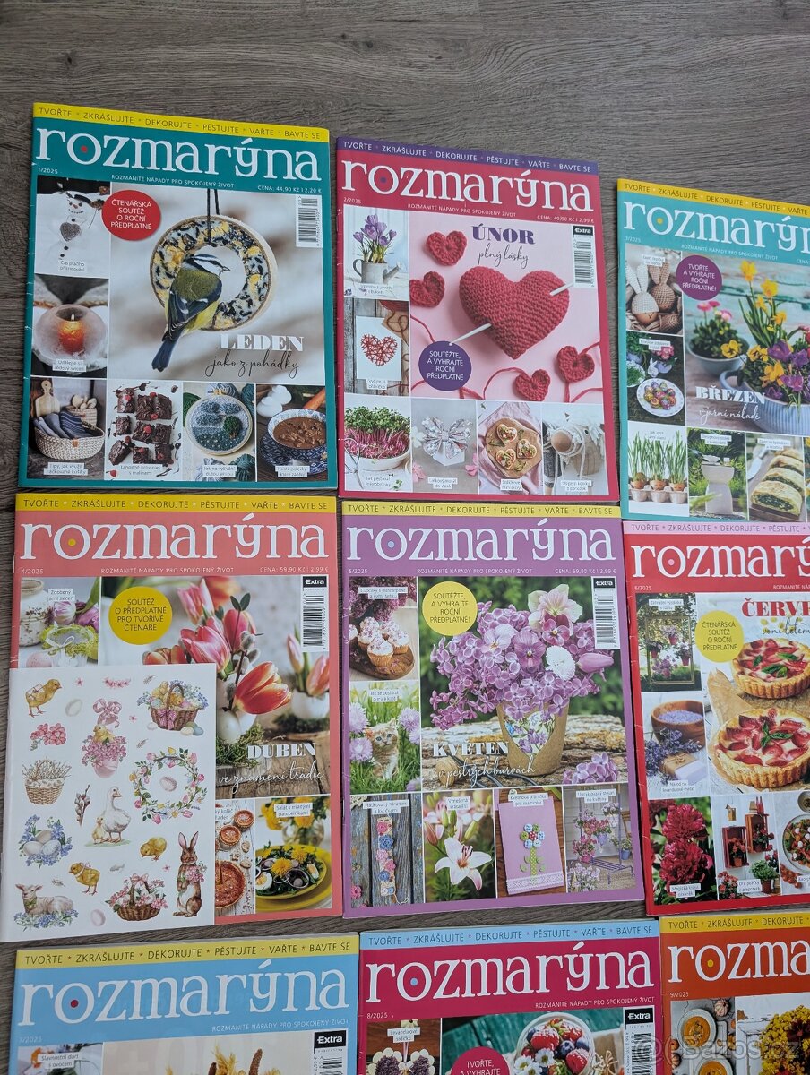 Rozmarýna - všechny vydání za tento rok - 2