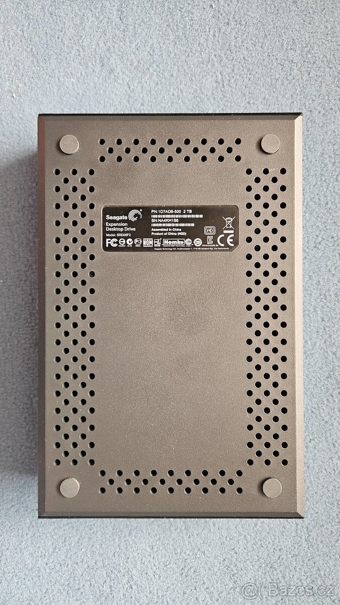 Externí 3,5" HDD Seagate 2 TB, USB 3.0, dobrý stav - 2