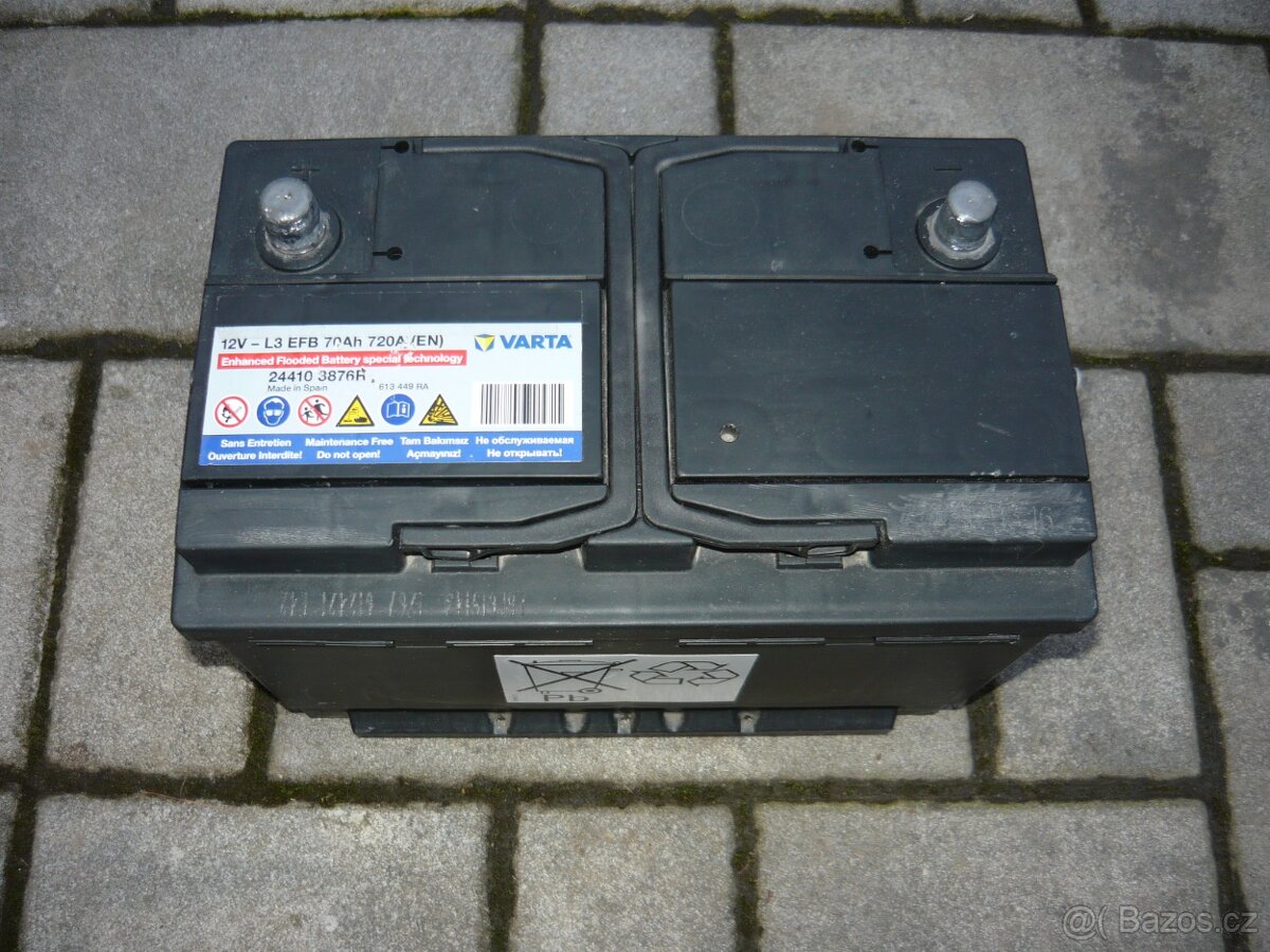 Autobaterie 12V/70Ah - 2