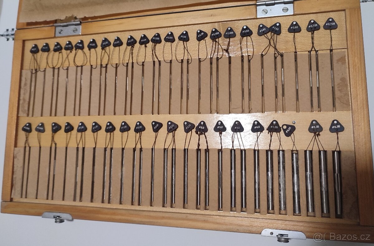 Měřící drátky měření závitů - 2