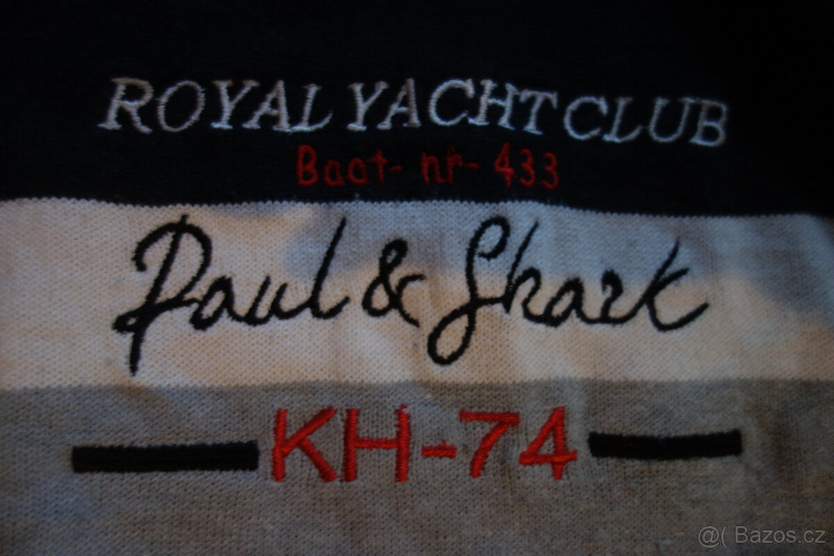 pánský svetr PAUL SHARK vel XL - 2