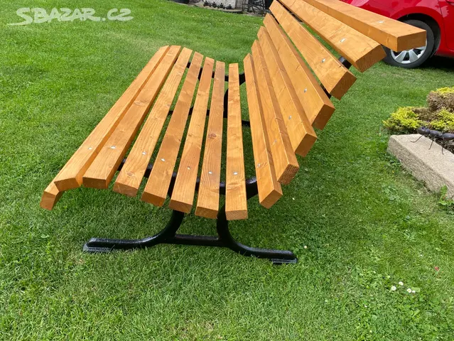Masivni zahradni lavicka - 2