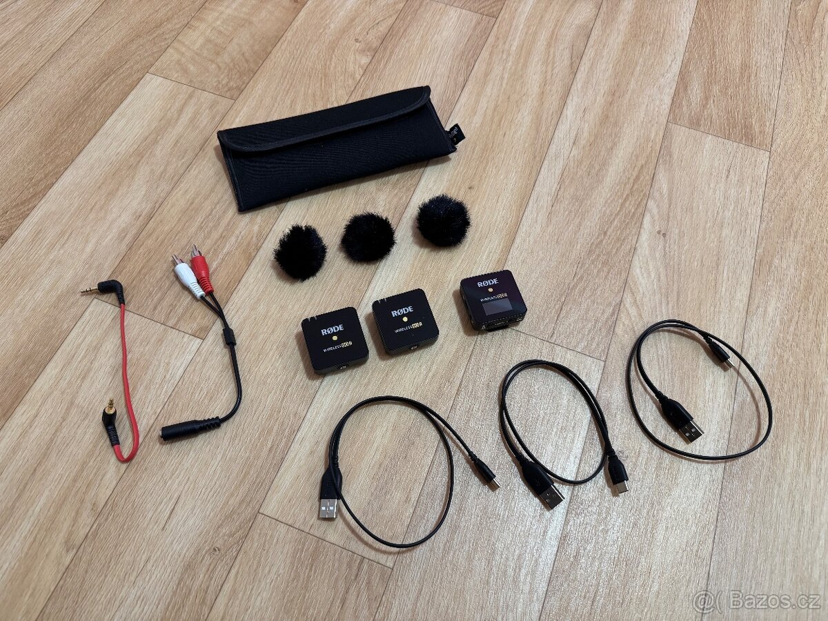 RODE Wireless GO II - duální set PERFEKTNÍ STAV - 2