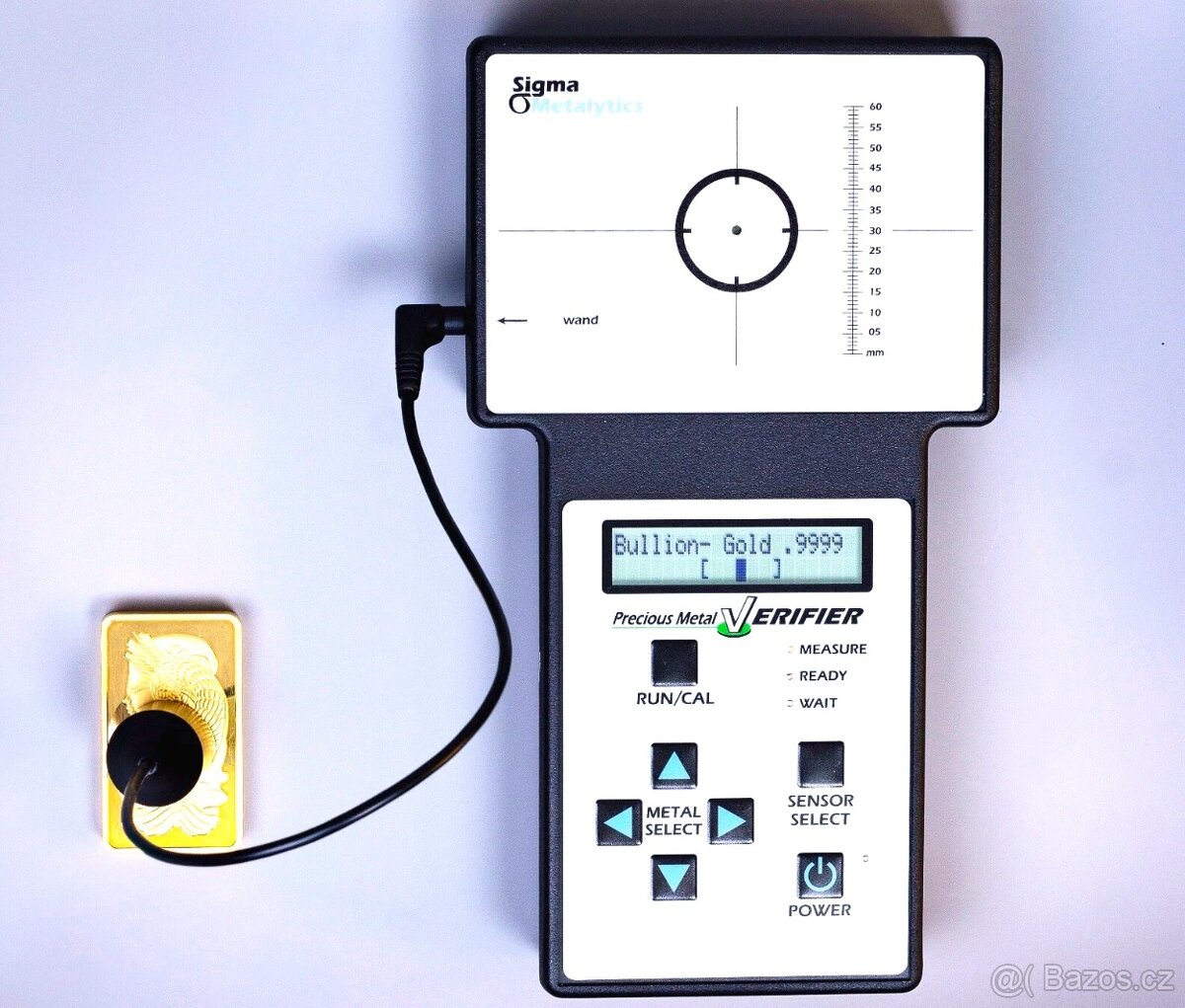 SM1601 Sigma Verifier, tester pravosti drahých kovů - 2