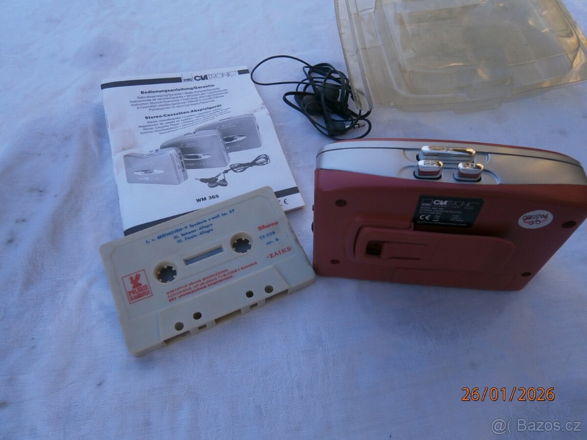 Prodam volkmen na kazety-novy - 2