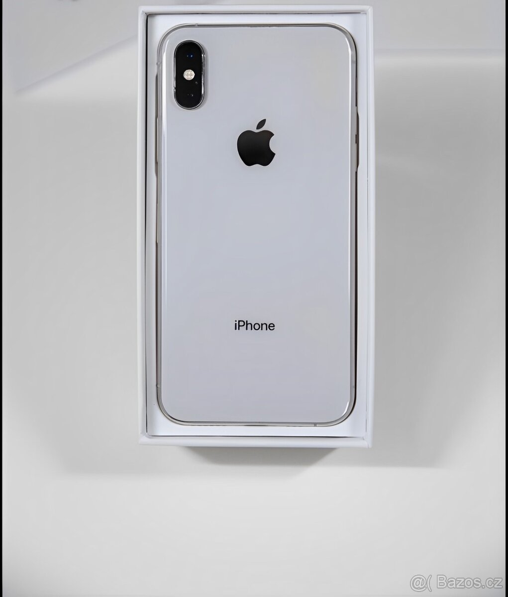 iPhone Xs Silver BATERIE 100% TOP - 2
