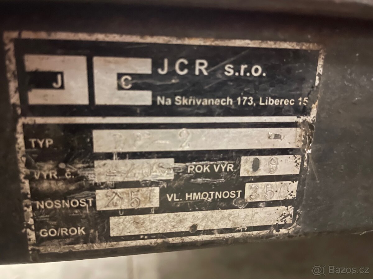 Pneumatický zvedák ZP-2 - 2