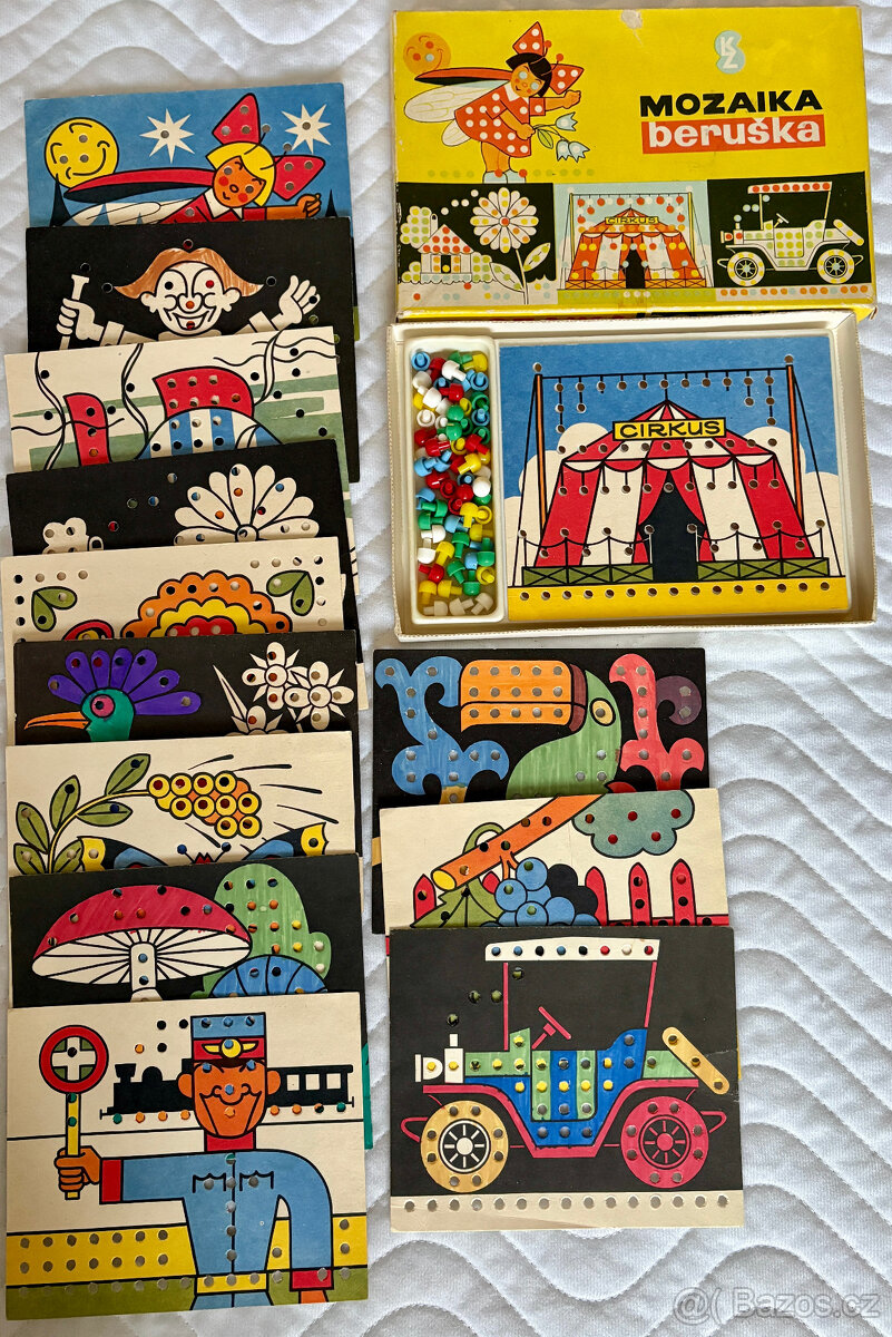 Retro Mozaika Beruška (Kovozávody Semily) - 2