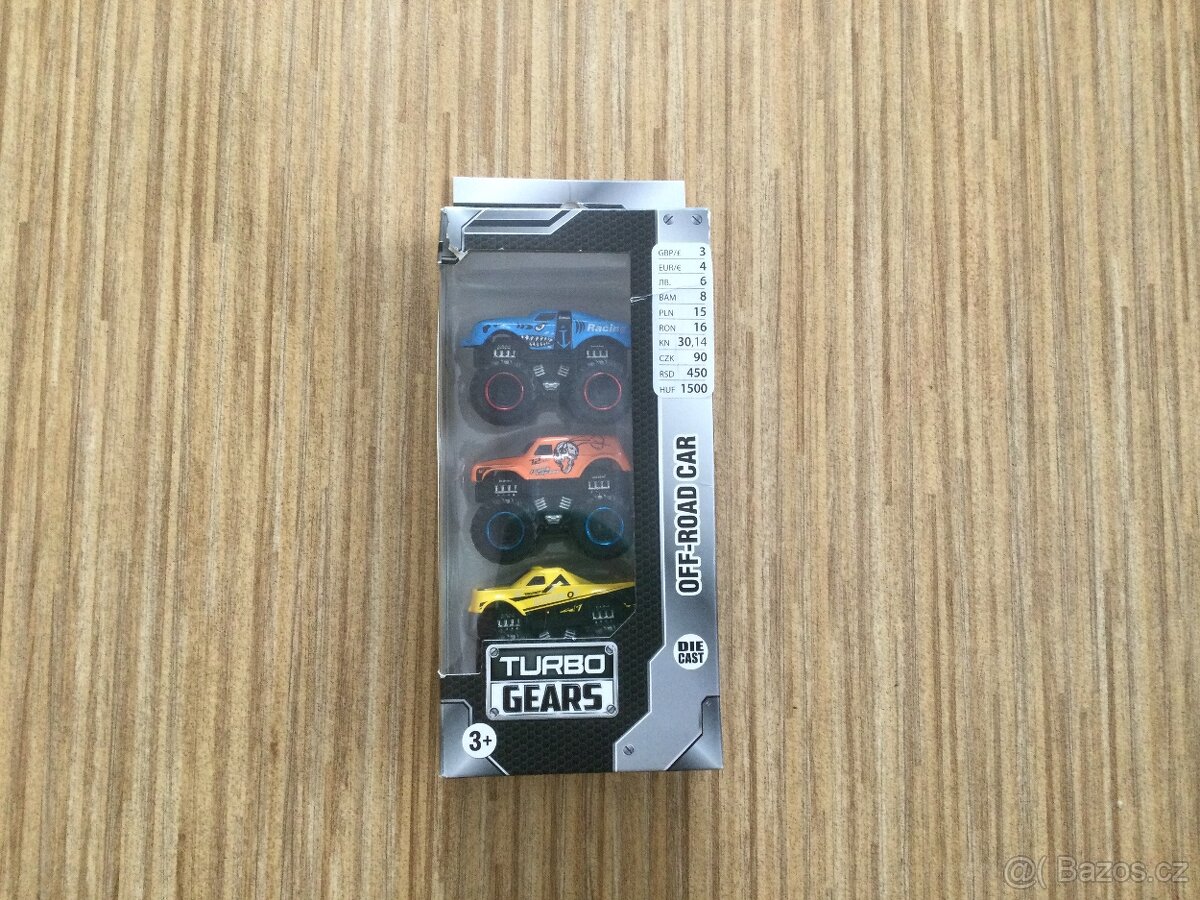 NOVÁ autíčka a NOVÉ svítící míčky, 25-69 Kč/ks - 2