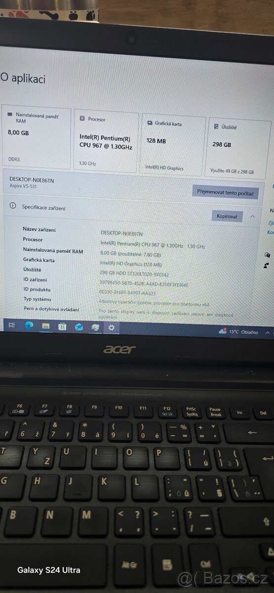 Notebook Acer - 2